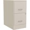 Nusparc 2-Drawer Vertical File Cabinet, 14.2" x 22" x 26.6", Stone NPRVF222AASE - alternate 1